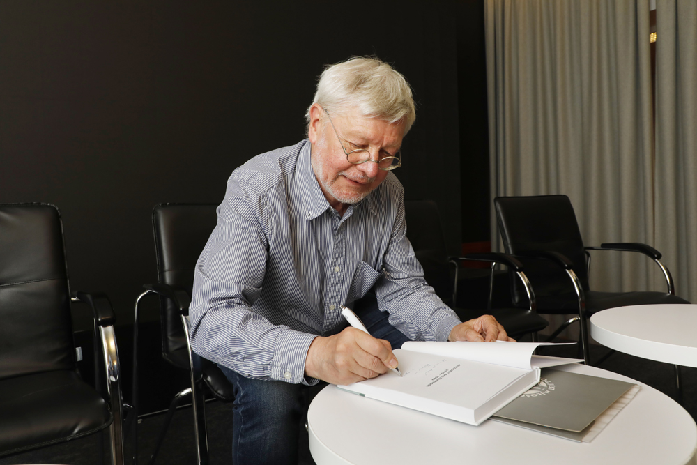 Dyskusja wokół książki Andrzeja W. Kaczorowskiego „»Zielona« Solidarność 1980–1989 (szkice z dziejów)” – Warszawa, 13 czerwca 2023. Fot. Piotr Życieński (IPN)