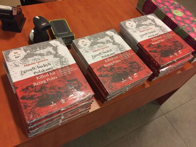 Dyskusja wokół książki Nikołaja Iwanowa „Zginęli, bo byli Polakami. Koszmar »operacji polskiej« NKWD 1937–38”. Fot. Adam Narewski