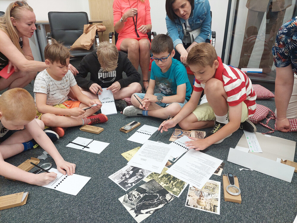 Warsztaty „Czy historyk może być detektywem?” w ramach cyklu „Rodzinna sobota”– Warszawa, 17 czerwca 2023. Fot. IPN