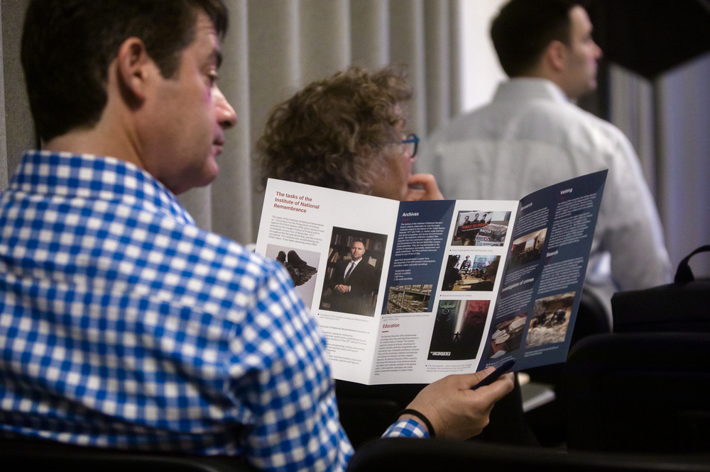 Przedstawiciele środowisk żydowskich w Instytucie Pamięci Narodowej – Warszawa, 26 czerwca 2023. Fot. Sławek Kasper (IPN)