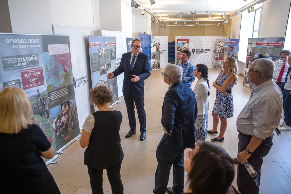 Przedstawiciele środowisk żydowskich w Instytucie Pamięci Narodowej – Warszawa, 26 czerwca 2023. Fot. Sławek Kasper (IPN)