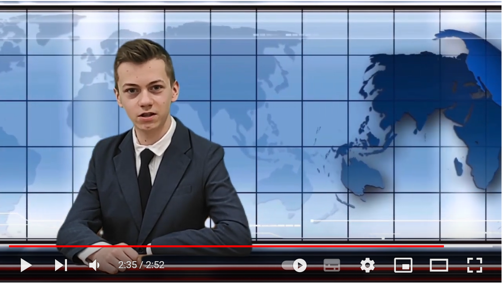 Kadr z filmu do pracy konkursowej „Policjanci w służbie historii”. Fot. Marcin Gągolewski