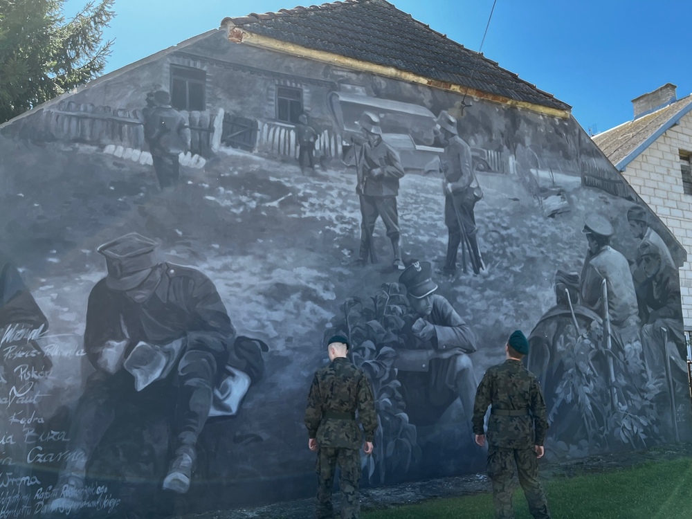 Zdjęcie do pracy konkursowej „Żołnierze w służbie historii”. Fot. Alina Ślimak