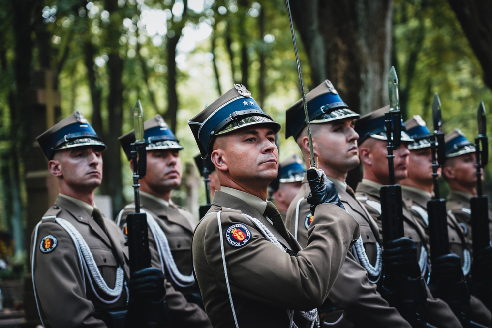 Uroczystości pogrzebowe Tadeusza Bejta – Warszawa, 28 czerwca 2023. Fot. Mateusz Niegowski (IPN)