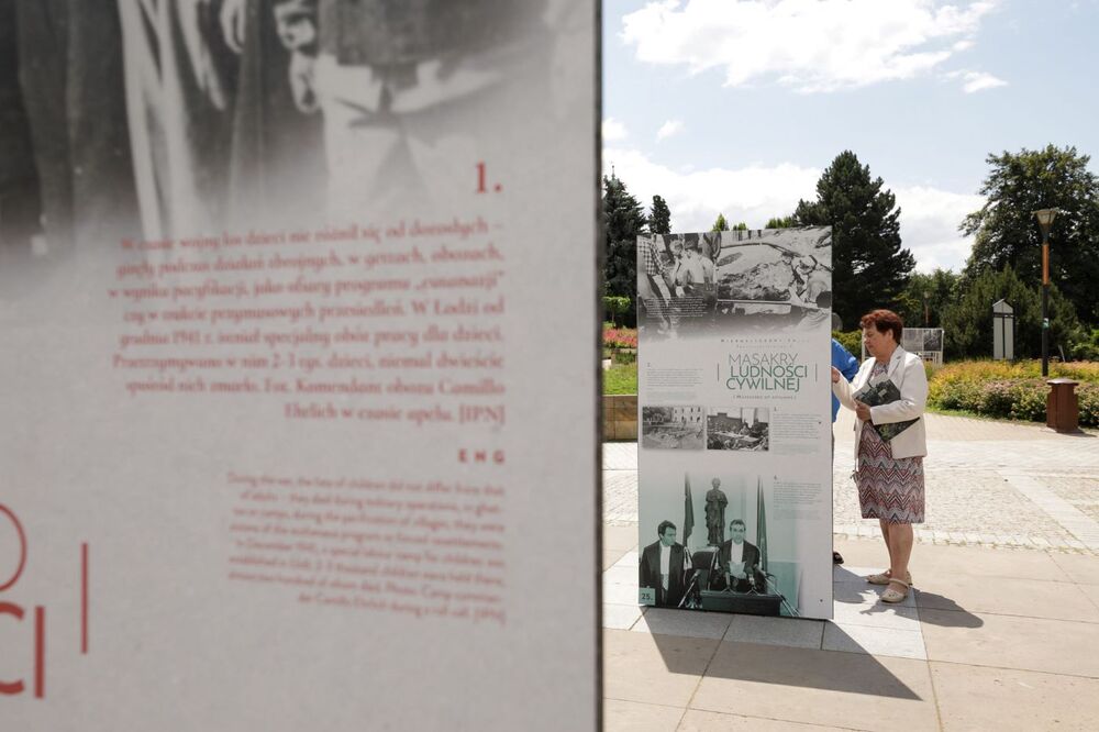 Otwarcie wystawy „Zbrodnie (nie)osądzone. Rozliczenia z niemieckimi sprawcami zbrodni z okresu II wojny światowej” – Kielce, 28 czerwca 2023. Fot. Mikołaj Bujak (IPN)