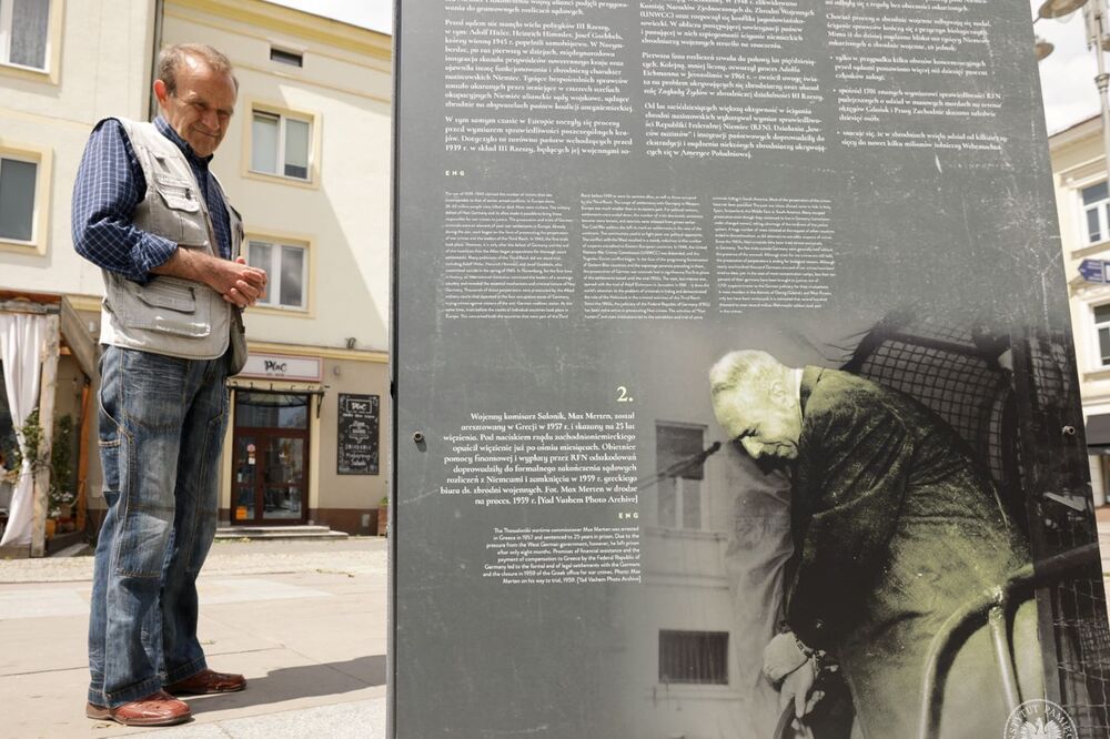 Otwarcie wystawy „Zbrodnie (nie)osądzone. Rozliczenia z niemieckimi sprawcami zbrodni z okresu II wojny światowej” – Kielce, 28 czerwca 2023. Fot. Mikołaj Bujak (IPN)