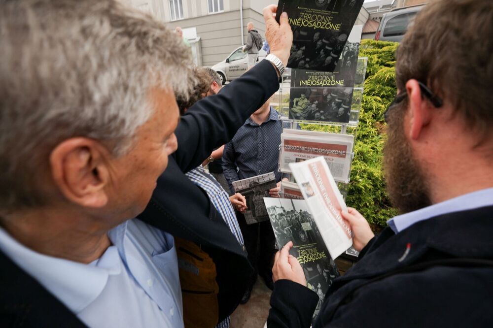 Otwarcie wystawy „Zbrodnie (nie)osądzone. Rozliczenia z niemieckimi sprawcami zbrodni z okresu II wojny światowej” – Kielce, 28 czerwca 2023. Fot. Mikołaj Bujak (IPN)