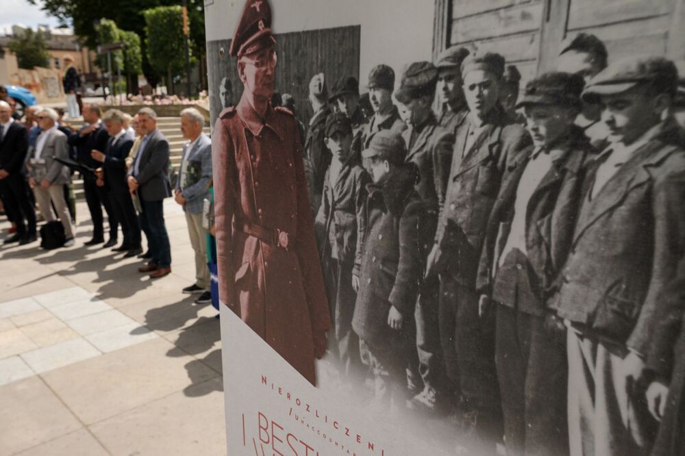 Otwarcie wystawy „Zbrodnie (nie)osądzone. Rozliczenia z niemieckimi sprawcami zbrodni z okresu II wojny światowej” – Kielce, 28 czerwca 2023. Fot. Mikołaj Bujak (IPN)