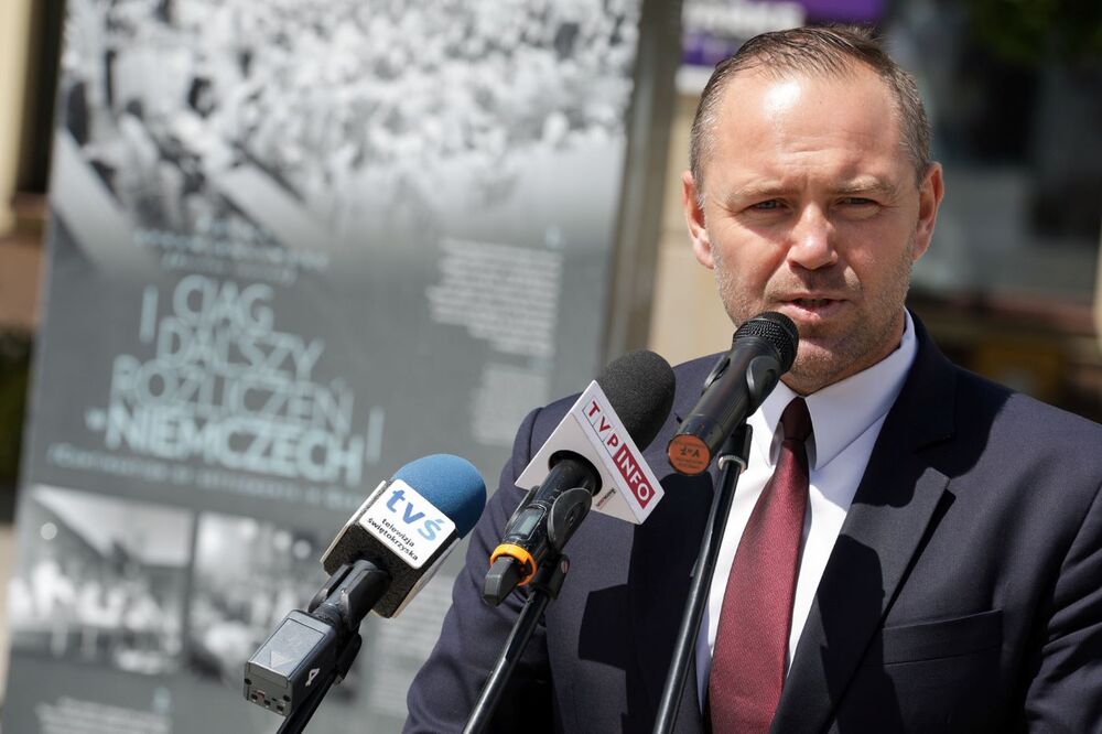 Otwarcie wystawy „Zbrodnie (nie)osądzone. Rozliczenia z niemieckimi sprawcami zbrodni z okresu II wojny światowej” – Kielce, 28 czerwca 2023. Fot. Mikołaj Bujak (IPN)