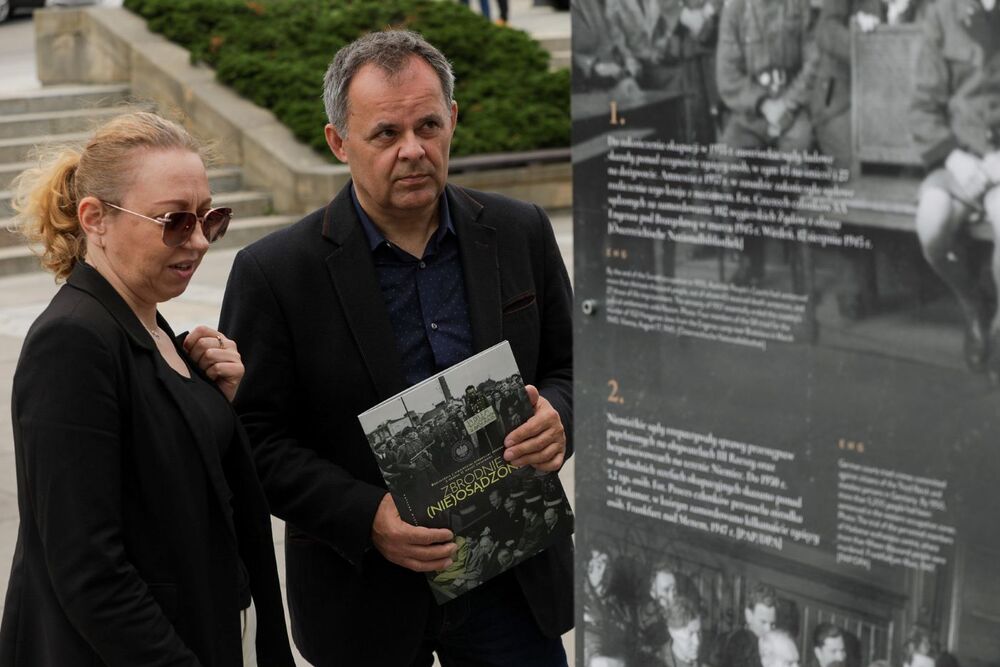 Otwarcie wystawy „Zbrodnie (nie)osądzone. Rozliczenia z niemieckimi sprawcami zbrodni z okresu II wojny światowej” – Kielce, 28 czerwca 2023. Fot. Mikołaj Bujak (IPN)