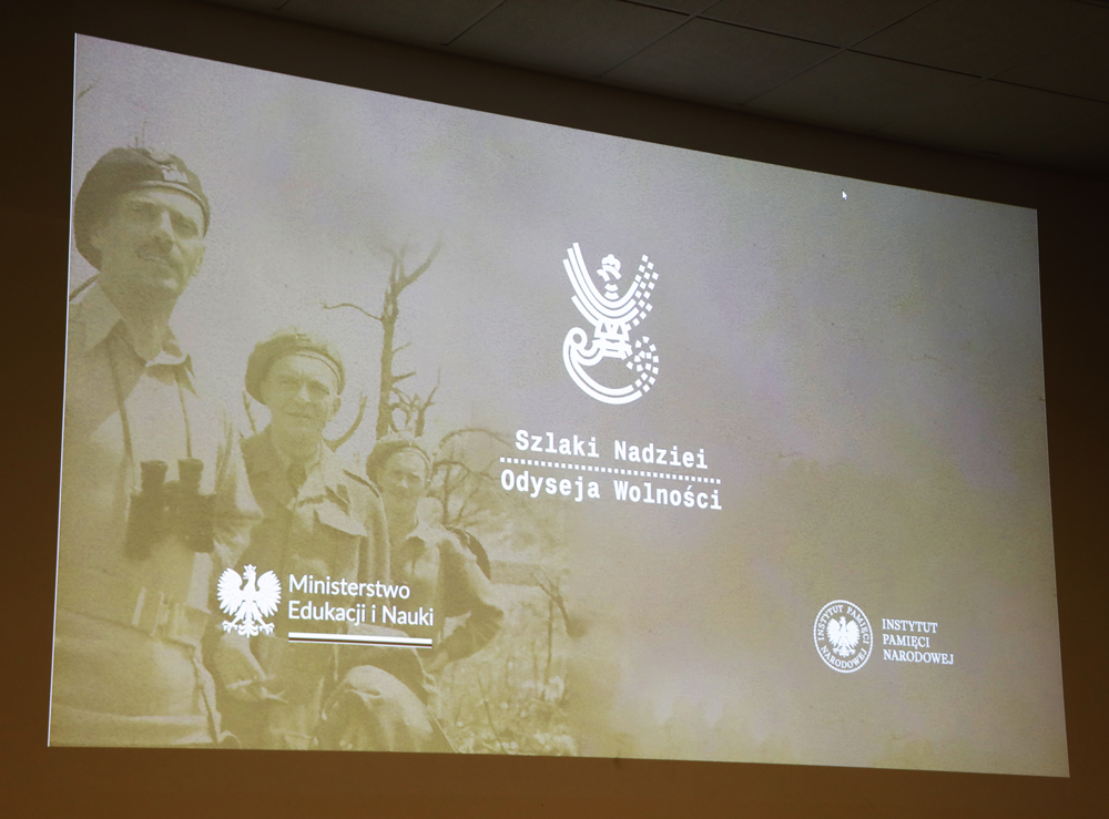 Uroczystość wręczenia zaświadczeń i certyfikatów nauczycielom biorącym udział w szkoleniach „Szlaki Nadziei – Armia gen. Andersa” – Warszawa, 28 czerwca 2023. Fot. Piotr Życieński (IPN)