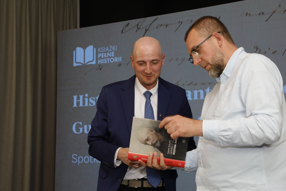 Spotkanie z cyklu „Książki pełne historii” – Warszawa, 28 czerwca 2023. Fot. Piotr Życieński (IPN)