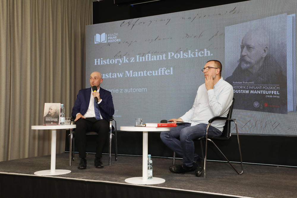 Spotkanie z cyklu „Książki pełne historii” – Warszawa, 28 czerwca 2023. Fot. Piotr Życieński (IPN)