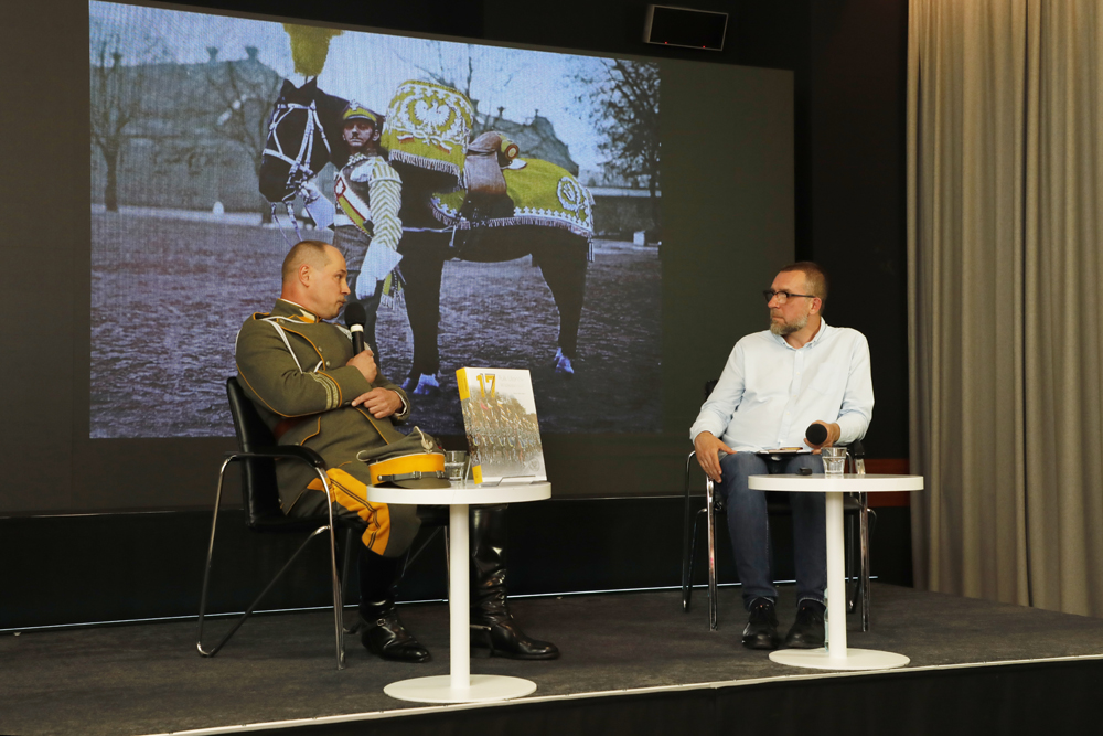 Spotkanie z cyklu „Książki pełne historii” – Warszawa, 28 czerwca 2023. Fot. Piotr Życieński (IPN)