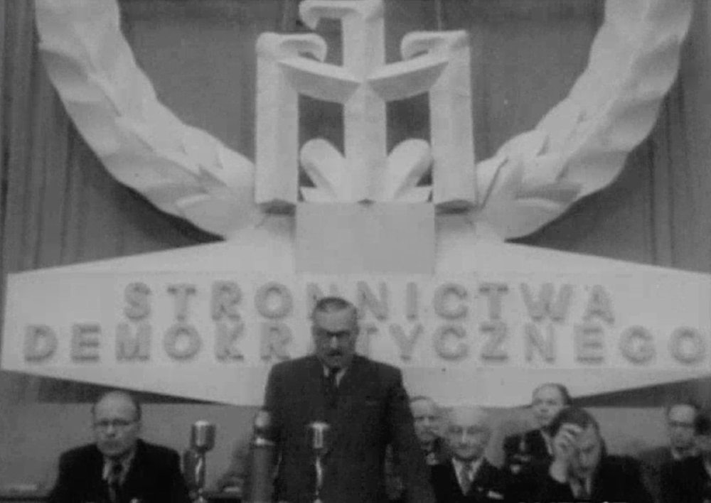 Obrady Kongresu Stronnictwa Demokratycznego; Warszawa 12 X 1949 r. (WFDiF)