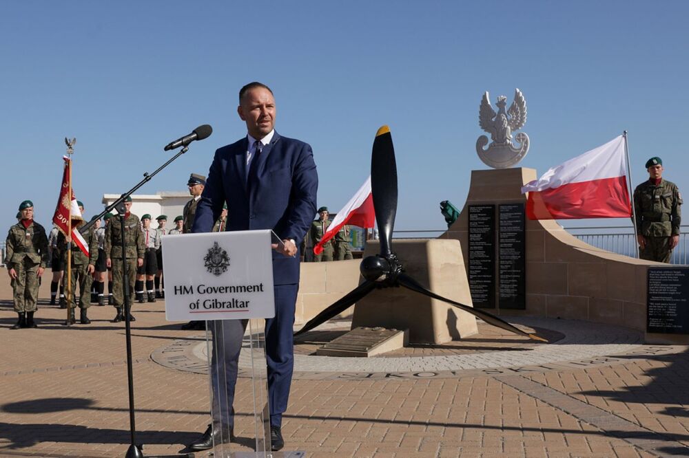 Obchody 80. rocznicy śmierci gen. Władysława Sikorskiego – Gibraltar, 4-5 lipca 2023. Fot. Mikołaj Bujak (IPN)