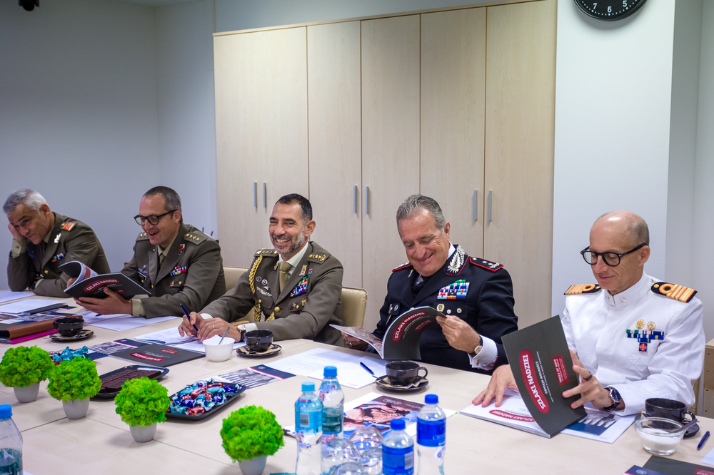 Przedstawiciele Onorcaduti w Instytucie Pamięci Narodowej – Warszawa, 4 lipca 2023. Fot. Sławek Kasper (IPN)