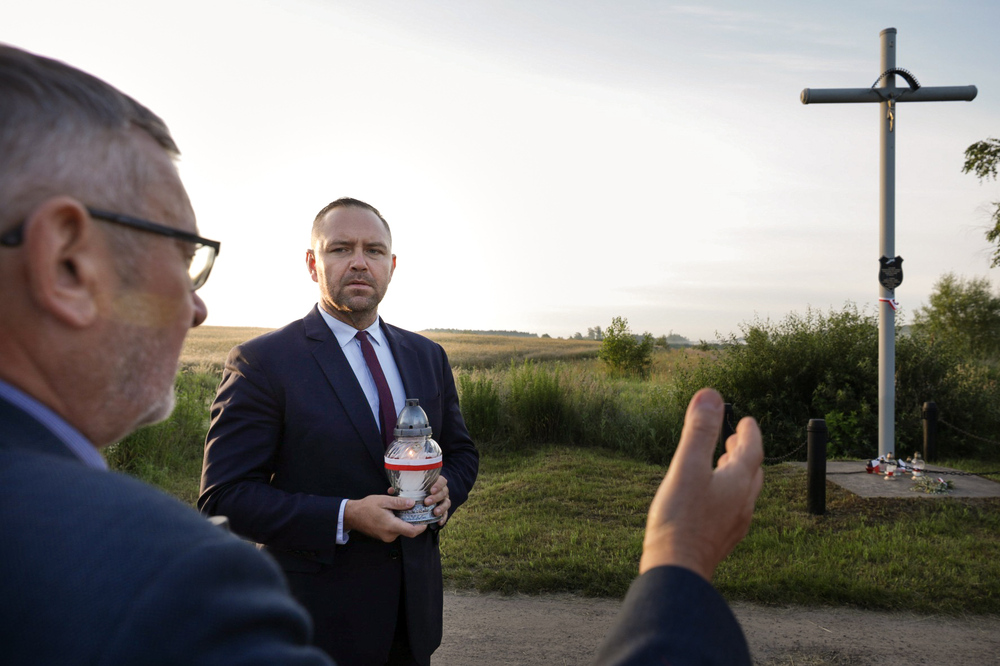 Wizyta prezesa Instytutu Pamięci Narodowej na Ukrainie – 8 lipca 2023. Fot. Mikołaj Bujak (IPN)