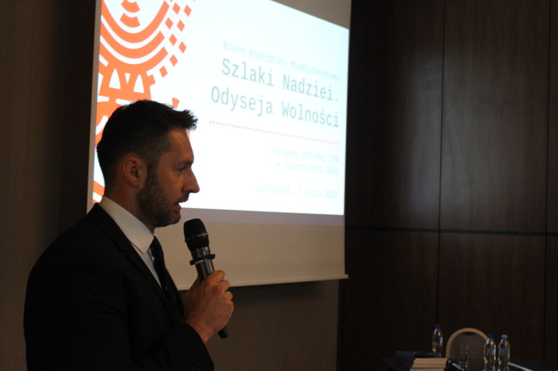 Instytut Pamięci Narodowej na I Światowym Kongresie Edukacji i Nauki Polskiej za Granicą – Jachranka, 5–9 lipca 2023. Fot. Sławomir Bardski (IPN)