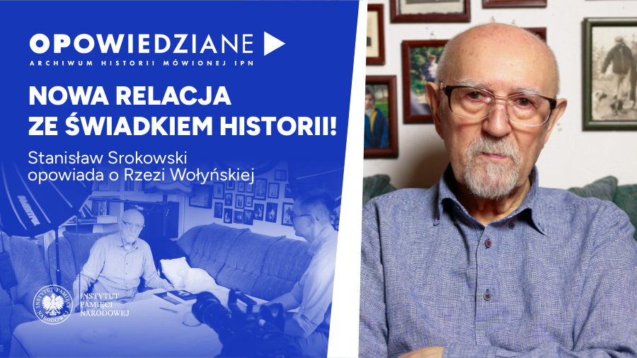 „To był pierwszy obraz tej zbrodni, z którą ja oczami dziecka spotkałem się”. Premiera notacji Stanisława Srokowskiego na portalu https://opowiedziane.ipn.gov.pl/