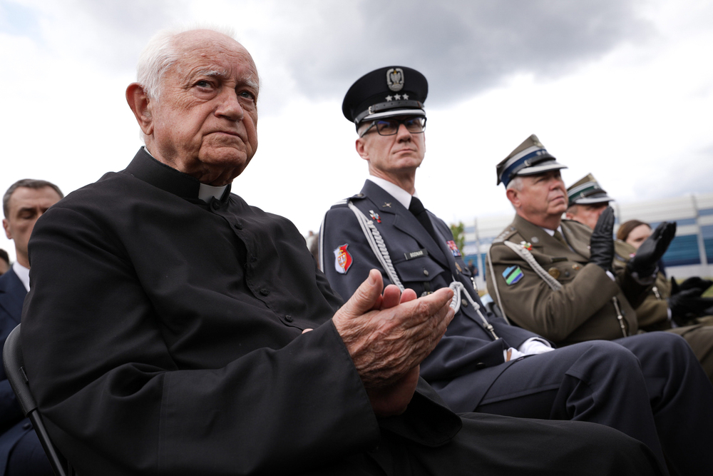 Obchody Narodowego Dnia Pamięci Ofiar Ludobójstwa dokonanego przez ukraińskich nacjonalistów na obywatelach II Rzeczypospolitej Polskiej – Warszawa, 11 lipca 2023. Fot. Mikołaj Bujak (IPN)