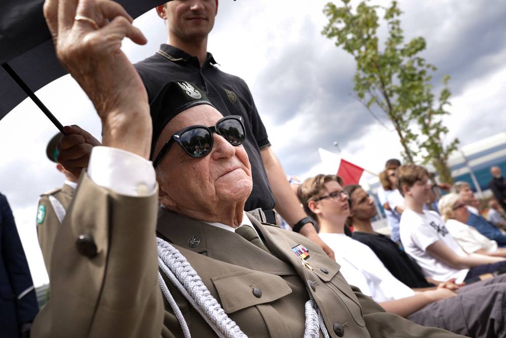 Obchody Narodowego Dnia Pamięci Ofiar Ludobójstwa dokonanego przez ukraińskich nacjonalistów na obywatelach II Rzeczypospolitej Polskiej – Warszawa, 11 lipca 2023. Fot. Mikołaj Bujak (IPN)