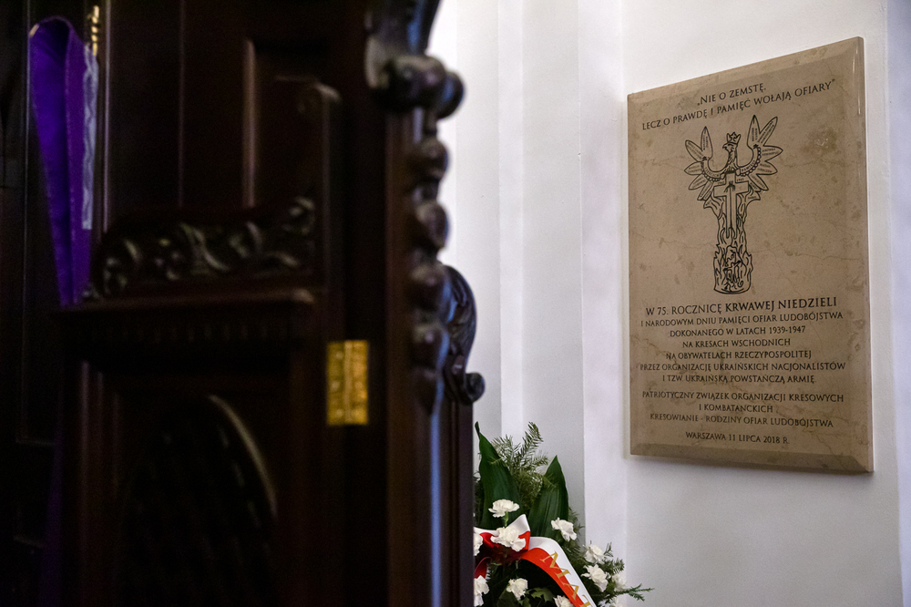 Obchody Narodowego Dnia Pamięci Ofiar Ludobójstwa dokonanego przez ukraińskich nacjonalistów na obywatelach II Rzeczypospolitej Polskiej – Warszawa, 11 lipca 2023. Fot. Sławek Kasper (IPN)