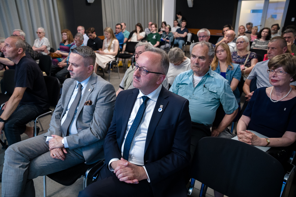 Dyskusja „Zbrodnia Wołyńska z perspektywy 80 lat” – Warszawa, 11 lipca 2023. Fot. Sławek Kasper (IPN)