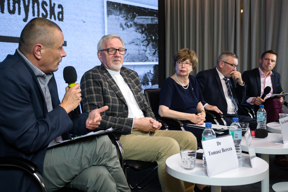 Dyskusja „Zbrodnia Wołyńska z perspektywy 80 lat” – Warszawa, 11 lipca 2023. Fot. Sławek Kasper (IPN)
