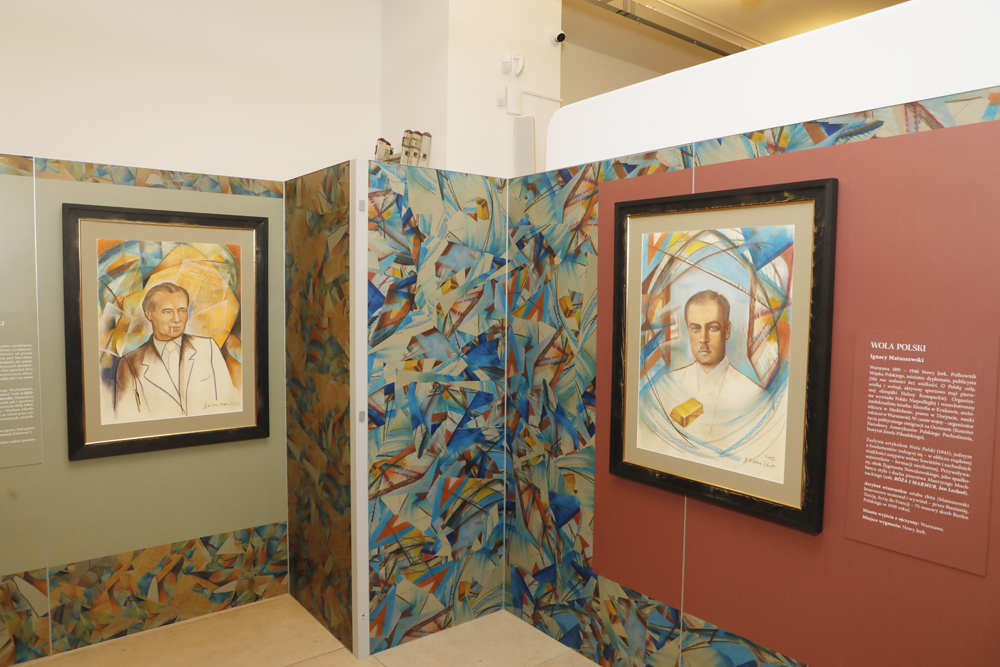 Wernisaż wystawy obrazów „Londyn żywy. Emigracyjne portrety Barbary Kaczmarowskiej-Hamilton” – Warszawa, 12 lipca 2023. Fot. Piotr Życieński (IPN)