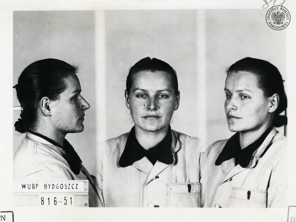 Zdjęcia sygnalityczne Barbary Sadowskiej (fot. z zasobu IPN)