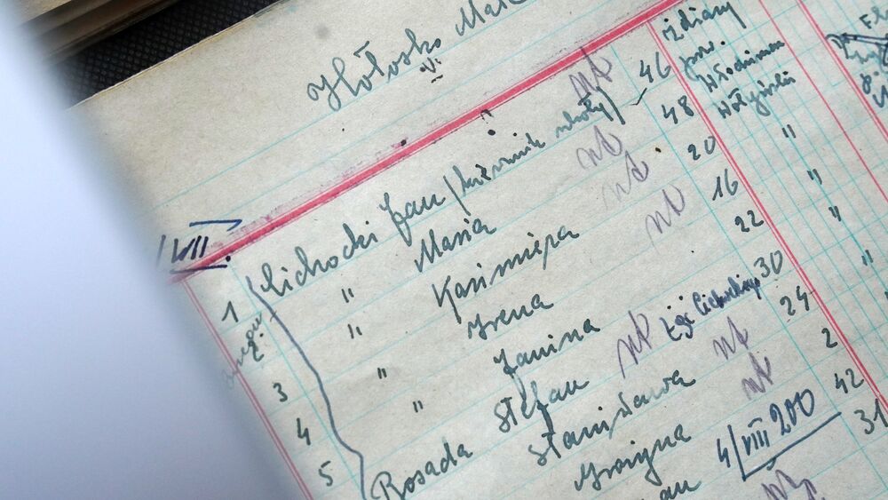 Prezentacja publikacji Instytutu Pamięci Narodowej „Dokumenty zbrodni wołyńskiej tom 1” – Tarnobrzeg, 18 lipca 2023. Fot. Szczepan Barczyk (IPN)