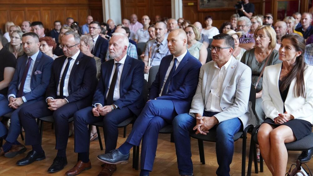 Prezentacja publikacji Instytutu Pamięci Narodowej „Dokumenty zbrodni wołyńskiej tom 1” – Tarnobrzeg, 18 lipca 2023. Fot. Szczepan Barczyk (IPN)