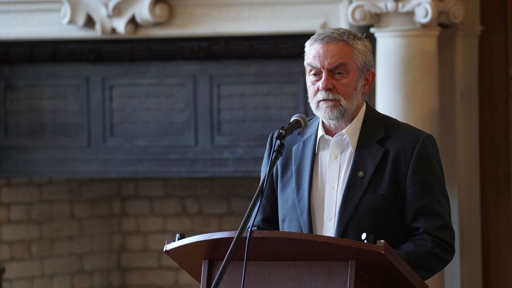 Prezentacja publikacji Instytutu Pamięci Narodowej „Dokumenty zbrodni wołyńskiej tom 1” – Tarnobrzeg, 18 lipca 2023. Fot. Szczepan Barczyk (IPN)