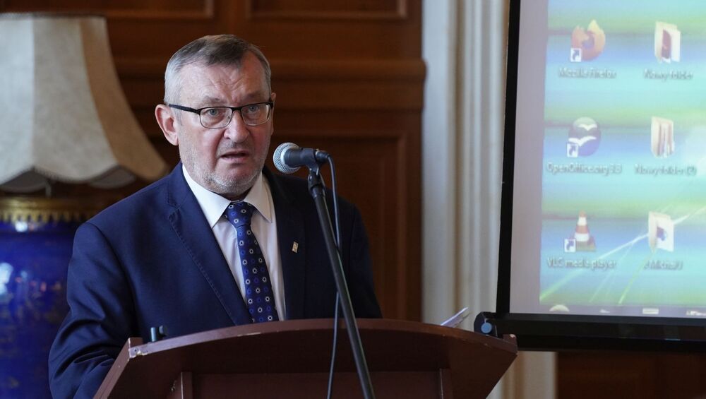 Prezentacja publikacji Instytutu Pamięci Narodowej „Dokumenty zbrodni wołyńskiej tom 1” – Tarnobrzeg, 18 lipca 2023. Fot. Szczepan Barczyk (IPN)