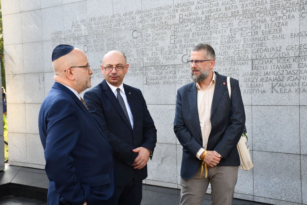 Marsz Pamięci poświęcony oporowi w getcie warszawskim – Warszawa, 21 lipca 2023. Fot. Andrzej Węcławek (IPN)