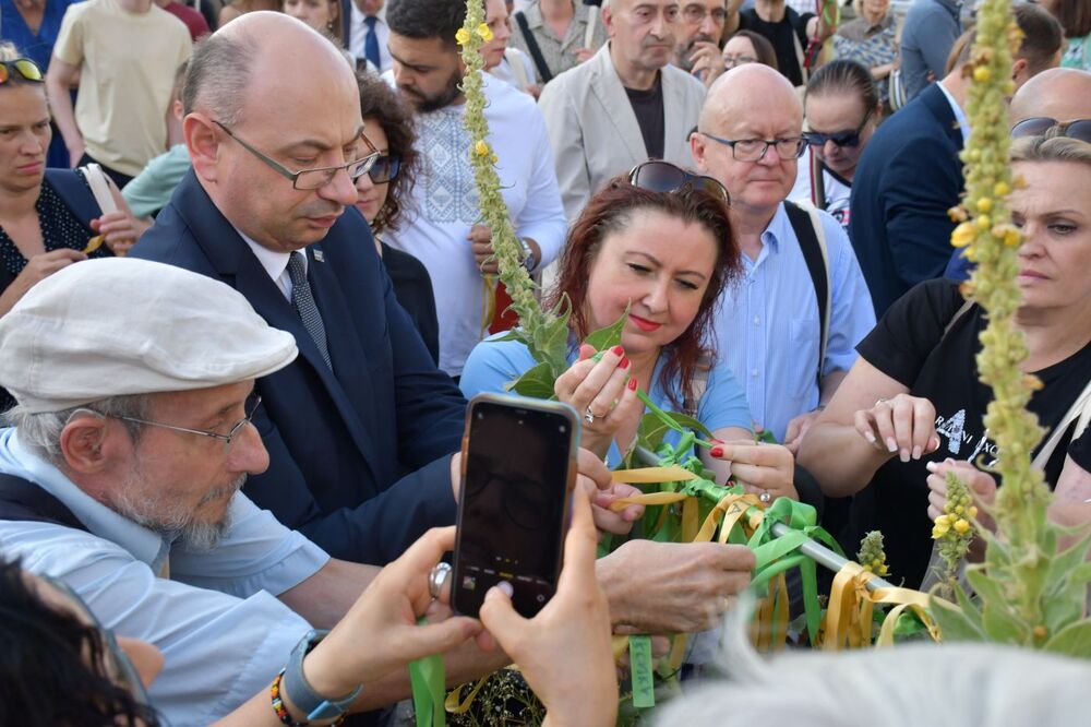 Marsz Pamięci poświęcony oporowi w getcie warszawskim – Warszawa, 21 lipca 2023. Fot. Andrzej Węcławek (IPN)