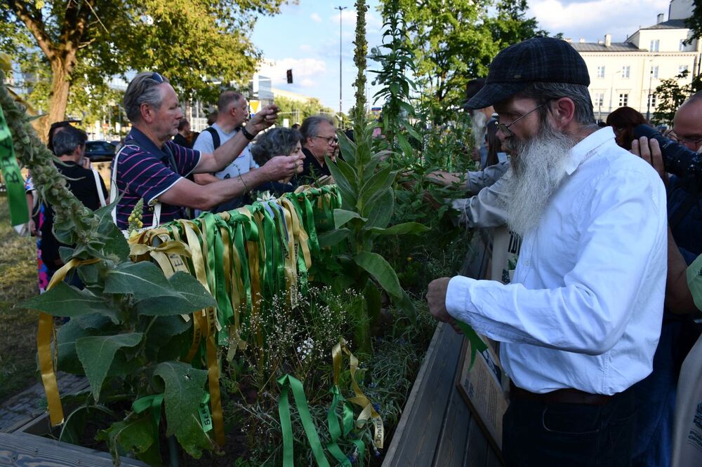 Marsz Pamięci poświęcony oporowi w getcie warszawskim – Warszawa, 21 lipca 2023. Fot. Andrzej Węcławek (IPN)