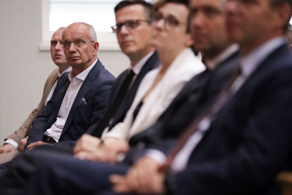 Sesja popularnonaukowa na temat dekomunizacji przestrzeni publicznej – Olsztyn, 22 lipca 2023. Fot. Mikołaj Bujak (IPN)