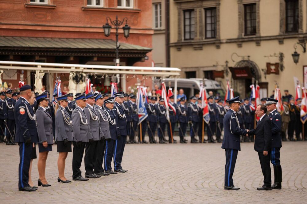 Obchody Święta Policji – Warszawa, 24 lipca 2023. Fot. Mikołaj Bujak (IPN)