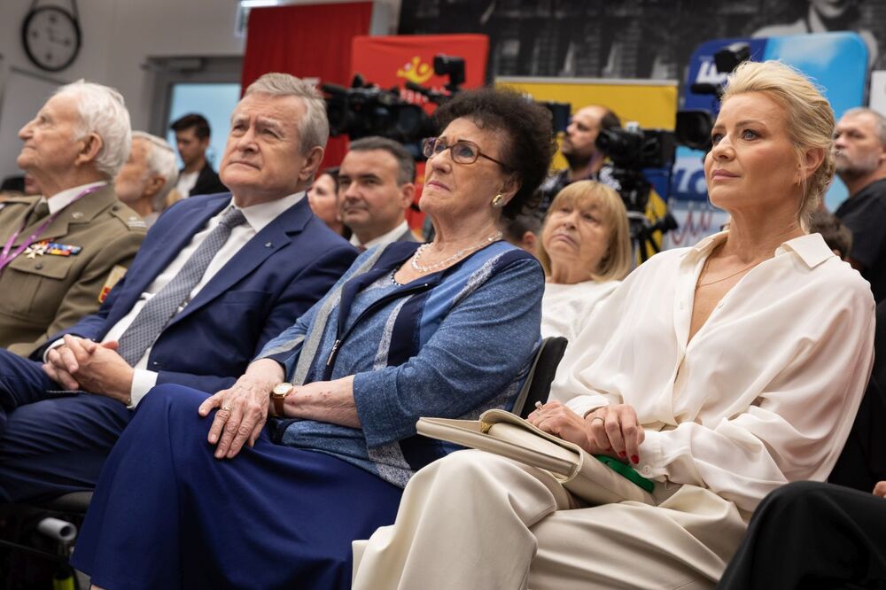 Konferencja prasowa inaugurująca VIII edycję ogólnopolskiej kampanii społecznej „BohaterON – włącz historię” – 27 lipca 2023. Fot. Mikołaj Bujak (IPN)