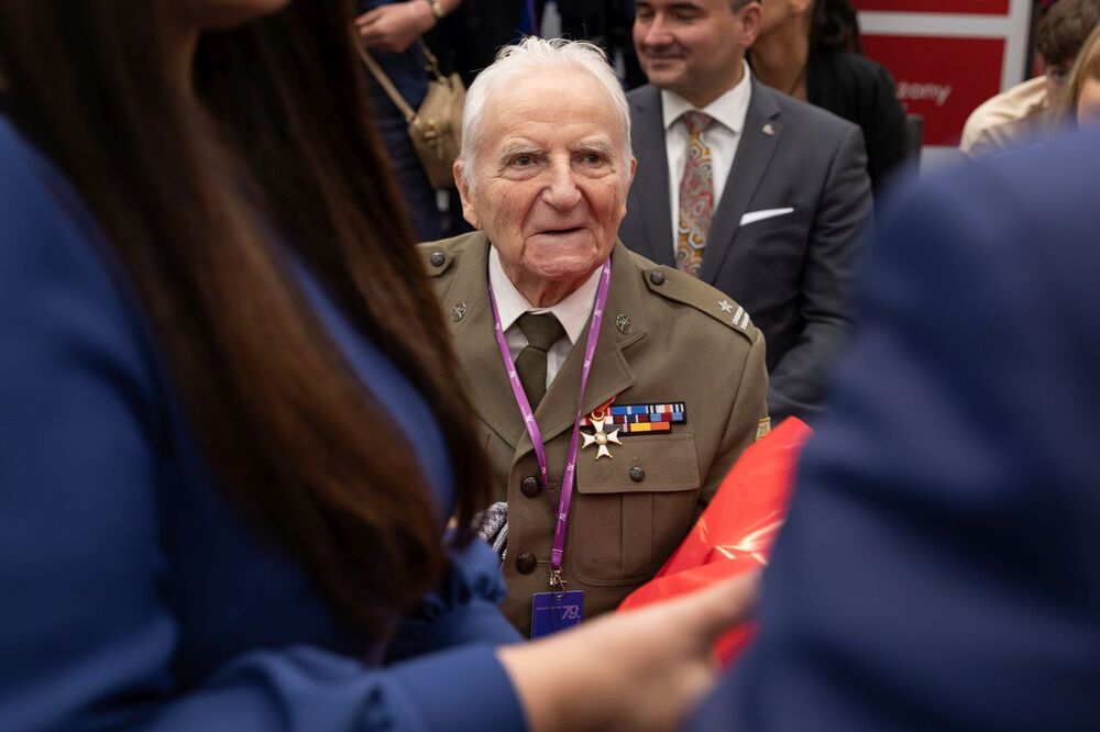 Konferencja prasowa inaugurująca VIII edycję ogólnopolskiej kampanii społecznej „BohaterON – włącz historię” – 27 lipca 2023. Fot. Mikołaj Bujak (IPN)