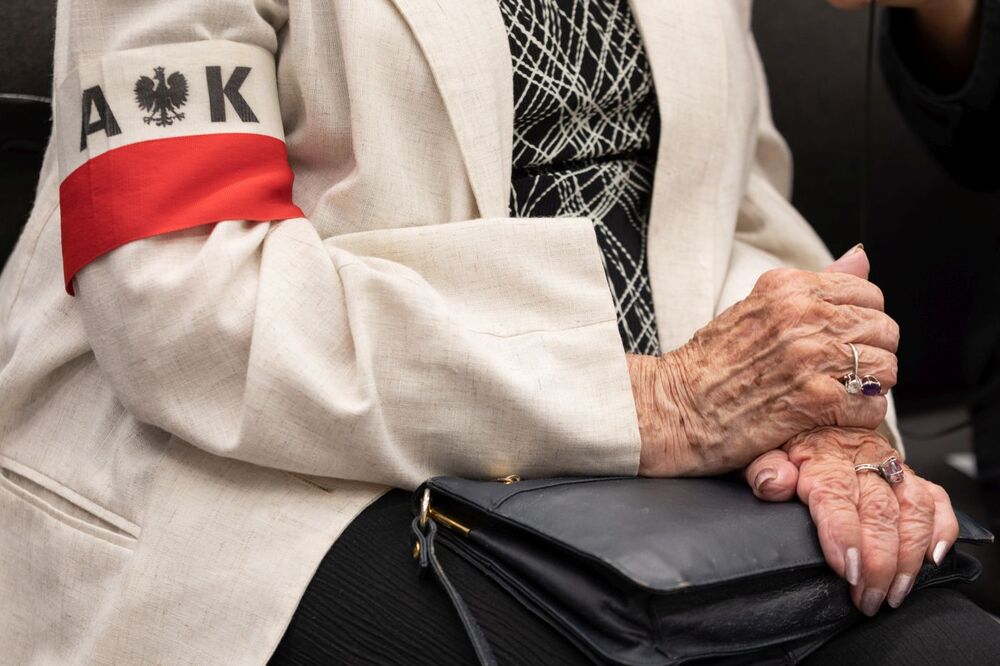 Konferencja prasowa inaugurująca VIII edycję ogólnopolskiej kampanii społecznej „BohaterON – włącz historię” – 27 lipca 2023. Fot. Mikołaj Bujak (IPN)