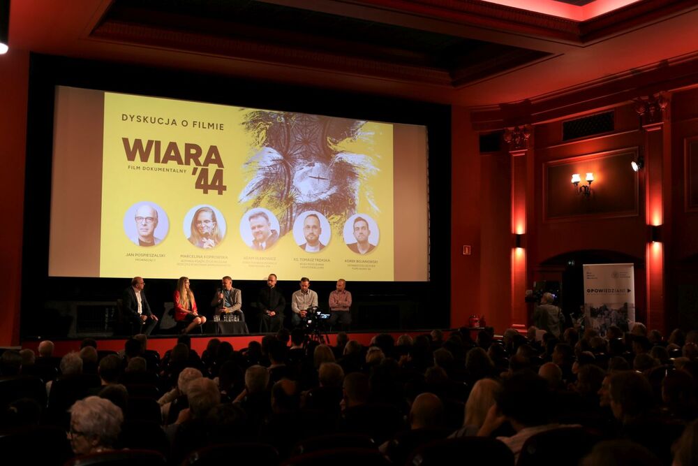 Premiera nowego filmu IPN – „Wiara ’44” – Warszawa, 27 lipca 2023. Fot. Biuro Edukacji Narodowej IPN