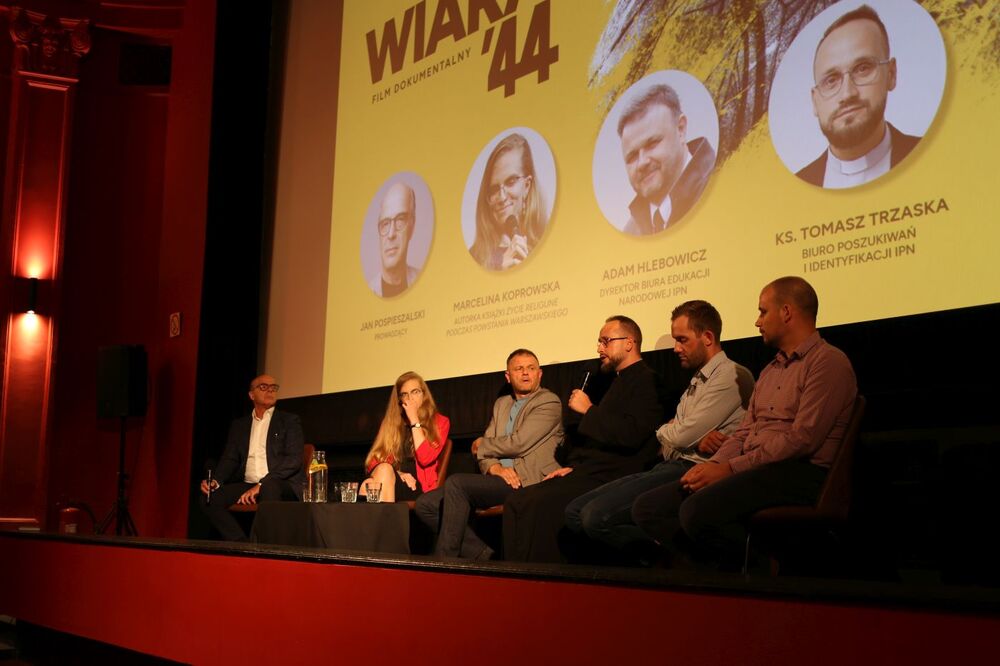 Premiera nowego filmu IPN – „Wiara ’44” – Warszawa, 27 lipca 2023. Fot. Biuro Edukacji Narodowej IPN