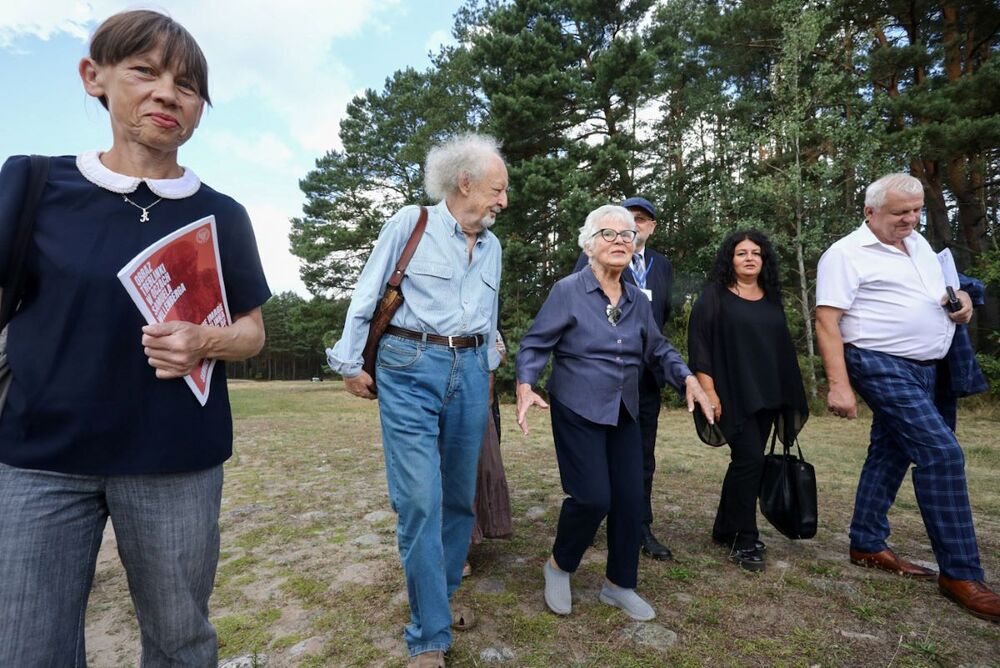 Uroczystości w 80. rocznicę buntu więźniów obozu śmierci Treblinka II – Treblinka, 2 sierpnia 2023. Fot. Sławek Kasper (IPN)