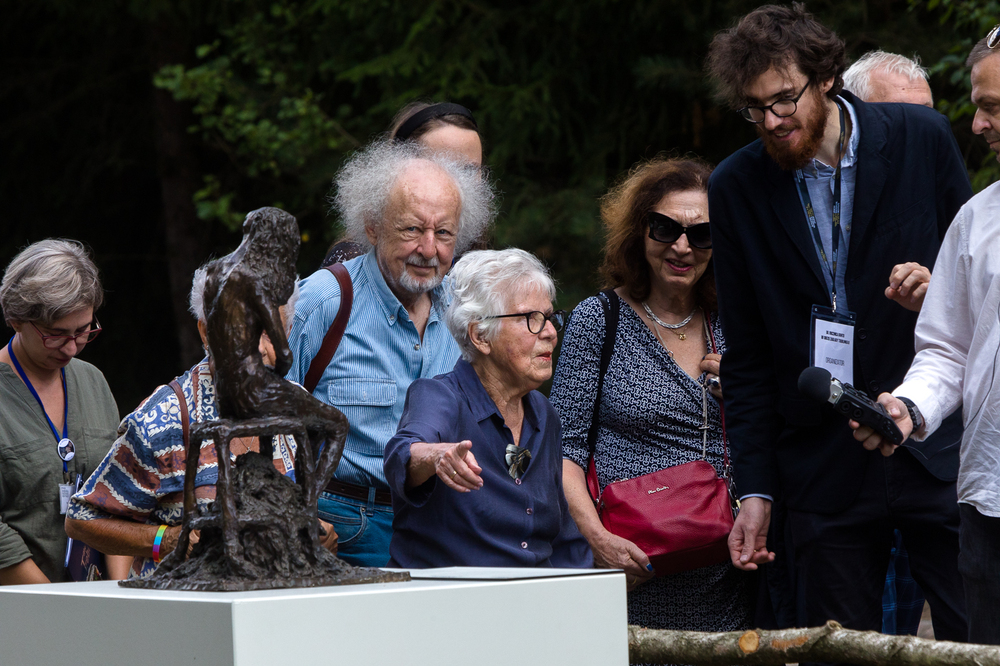 Uroczystości w 80. rocznicę buntu więźniów obozu śmierci Treblinka II – Treblinka, 2 sierpnia 2023. Fot. Sławek Kasper (IPN)