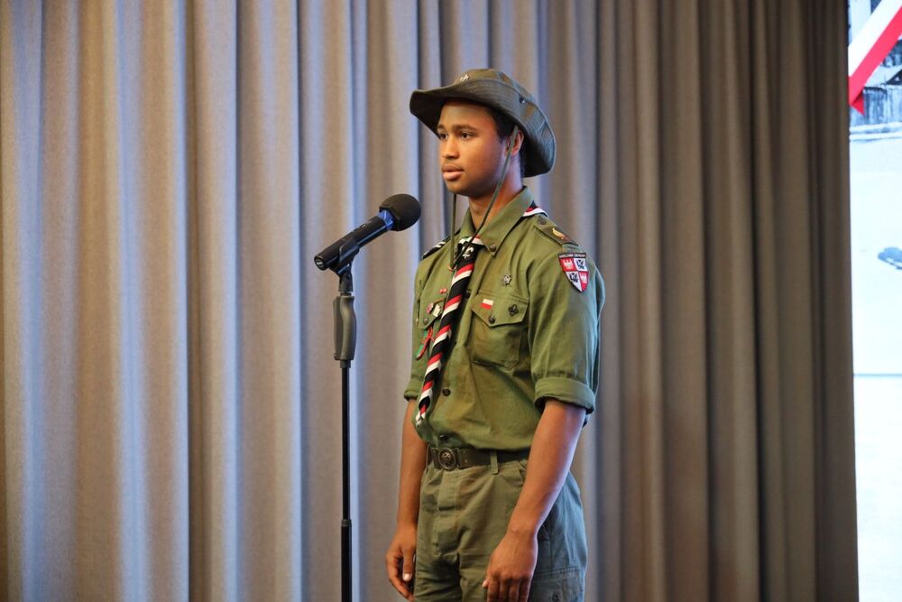 Uroczysta prezentacja folderu i kartki „Powstańcza Poczta Polowa” – Warszawa, 4 sierpnia 2023. Fot. Maciej Gradkowski (Poczta Polska)