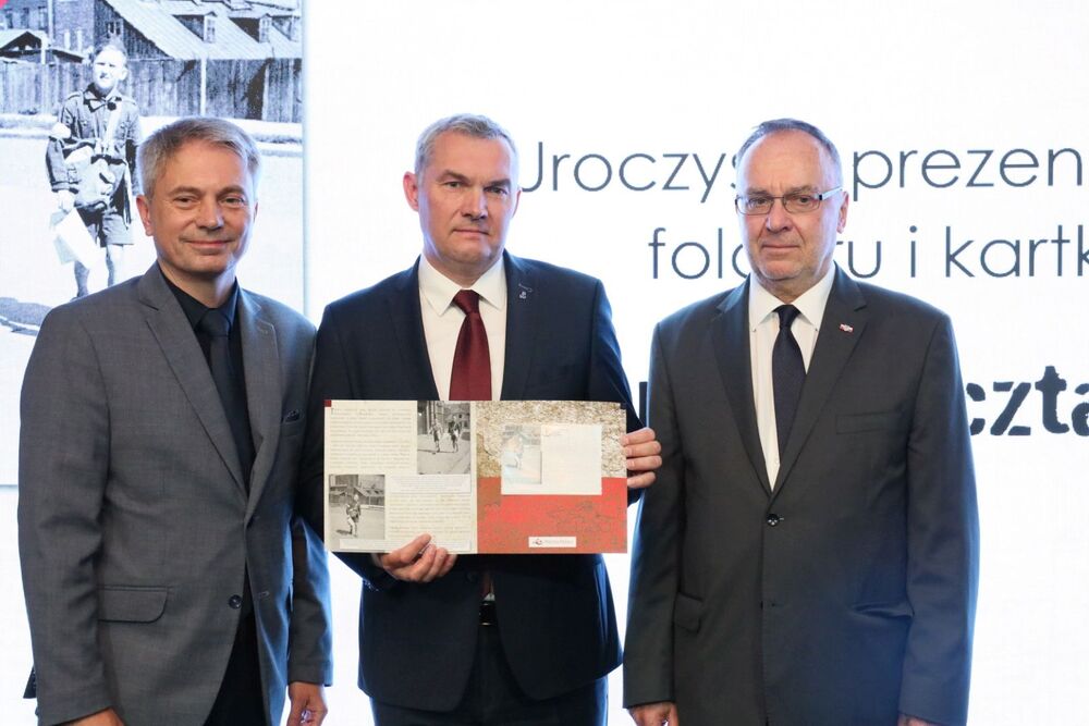 Uroczysta prezentacja folderu i kartki „Powstańcza Poczta Polowa” – Warszawa, 4 sierpnia 2023. Fot. Maciej Gradkowski (Poczta Polska)