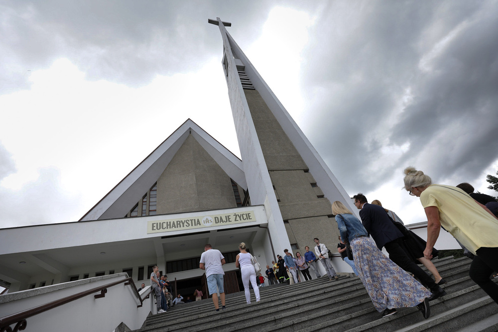 Uroczyste przekazanie Orderu Orła Białego nadanego pośmiertnie ks. Franciszkowi Blachnickiemu – Krościenko nad Dunajcem, 6 sierpnia 2023. Fot. Mikołaj Bujak (IPN)